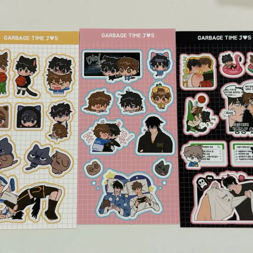 [BUNJANG] Garbage Time Samhaem Jongsang Sticker / 가비지타임 삼햄님 종상 스티커
