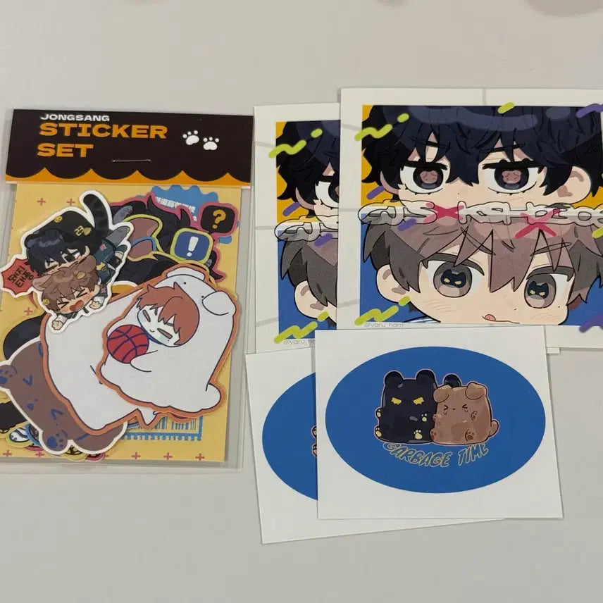 [BUNJANG] Garbage Time Collection Jongsang Sticker / 가비지타임 얄랄루님 종상 스티커