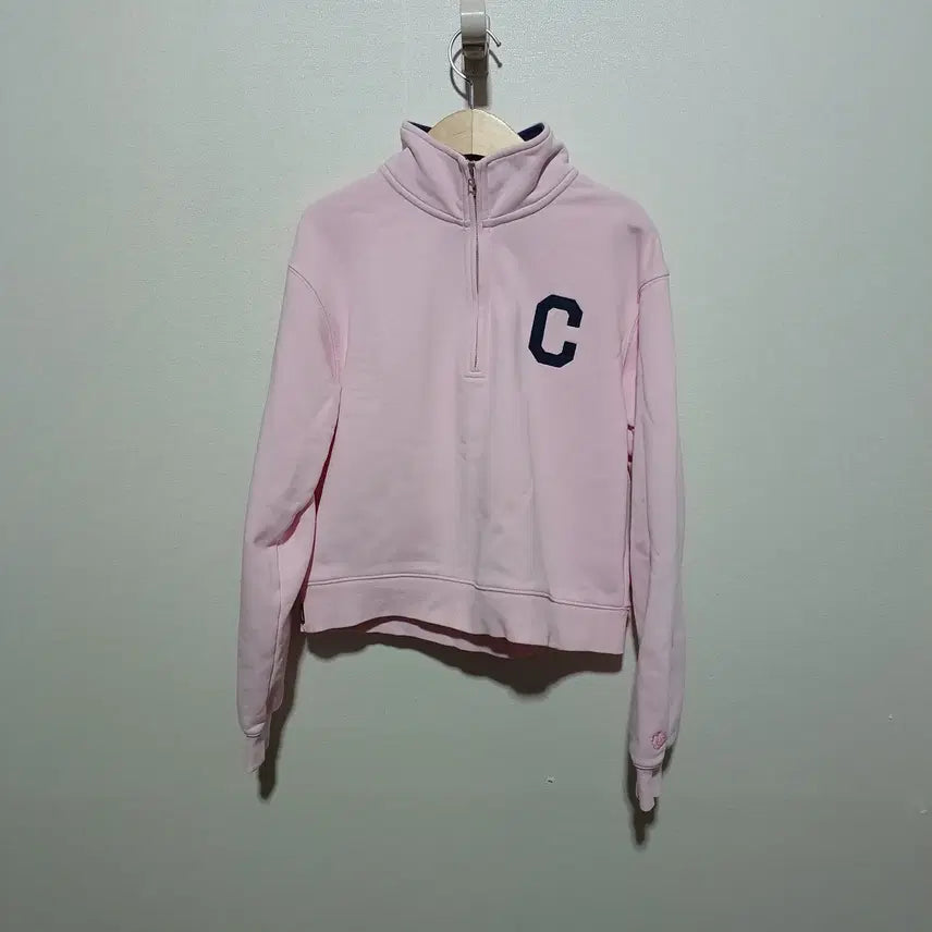 [BUNJANG] Converse Women's Half Zip Sweatshirt WS / 커버낫 여성 반집업 맨투맨 WS (26A2130)