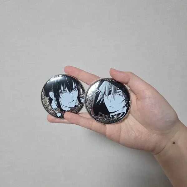 [BUNJANG] D.Gray-man Kanda & Lavi Can Badge Bundle Set / 디그레이맨 칸다 & 라비 캔뱃지 일괄