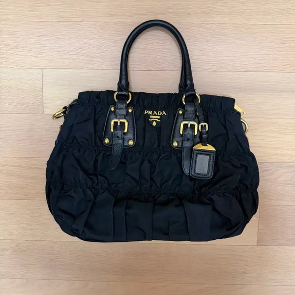 [BUNJANG] Prada Nylon Gaufre Tote Bag / 프라다 나일론 고프레 토트백