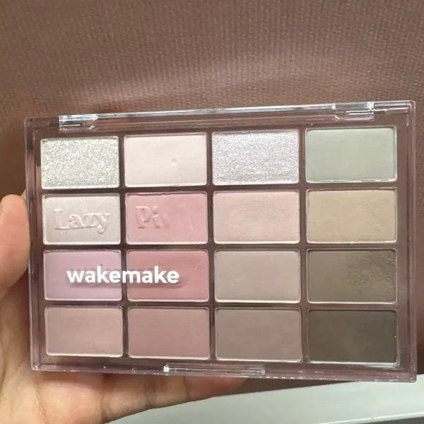 [BUNJANG] WAKEMAKE Soft Blurring Eye Palette (Lazy Pink Blurring) / 웨이크메이크 아이섀도우 팔레트