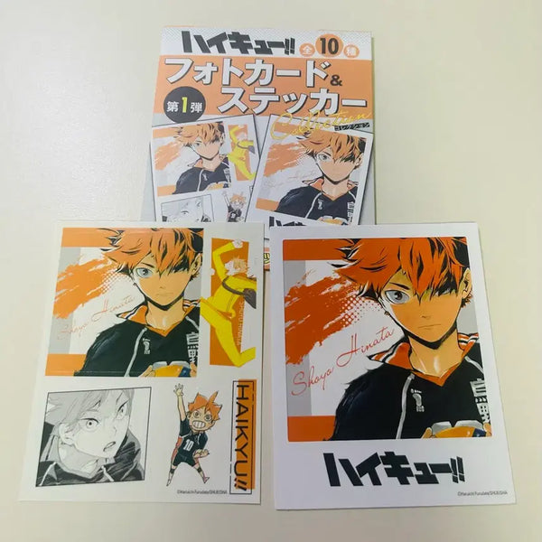 [BUNJANG] Haikyuu!! Hinata Sticker Set / 하이큐 스티커 히나타