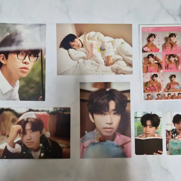 [BUNJANG] Lim Young Woong 2023 Season's Greetings Special Edition Postcard Set & Photocard Stickers / 임영웅 2023 시즌그린팅 특전 엽서4종과 포카 스티커