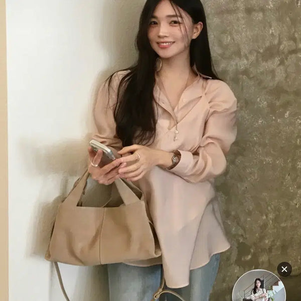 [BUNJANG] Momet Camille Blouse Bustier Set Pink / 택o 새상품) 모멧 카밀 블라우스 뷔스티에 SET 핑크