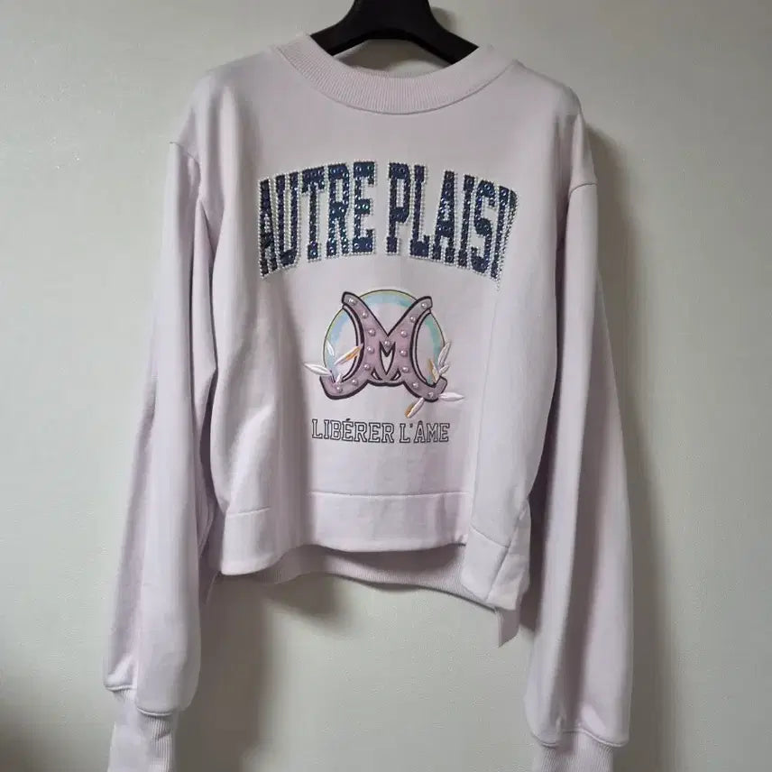 [BUNJANG] Mine by Handsome Lavender Sweatshirt Size 66 / 한섬 마인 라벤다 맨투맨 66사이즈