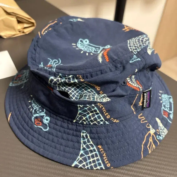[BUNJANG] Patagonia Recycled Fish Bucket Hat / 파타고니아 모자(58센치)