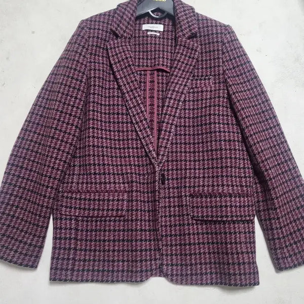 [BUNJANG] Isabel Marant Virgin Wool Check Jacket / 이자벨마랑 자켓 36