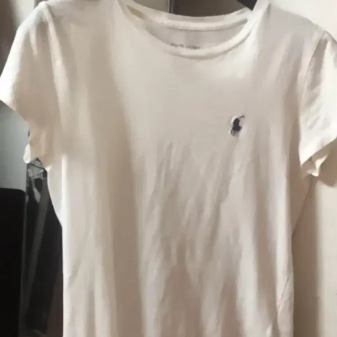 [BUNJANG] Polo Ralph Lauren Basic Logo Short Sleeve T-Shirt White / 폴로 랄프로렌 기본 로고 반팔 티셔츠 화이트