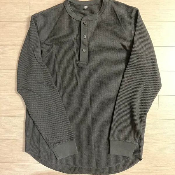 [BUNJANG] Uniqlo Waffle Henley L Size Bundle Set / [L] 유니클로 와플 헨리넥 일괄