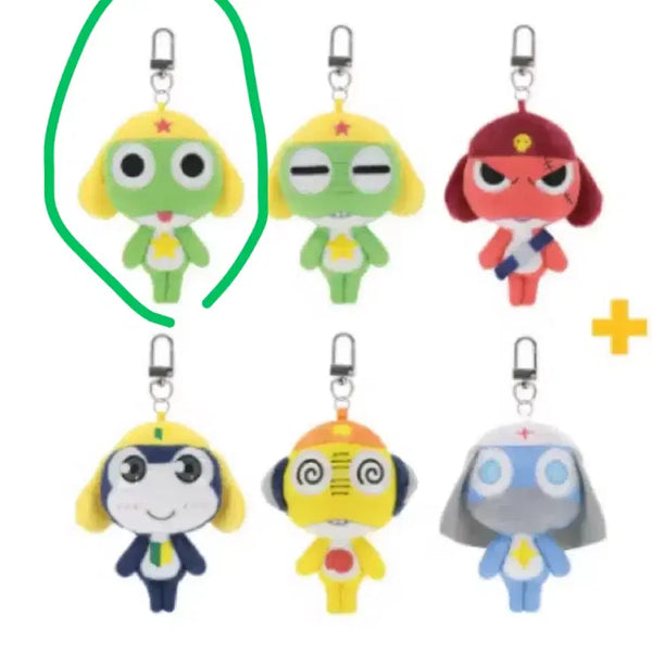 [BUNJANG] Keroro Mini Chibi Plush Keychain Keroro A / 케로로 미니 치비 누이 키링 인형 케로로A