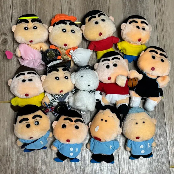 [BUNJANG] Vintage Crayon Shin-chan Plush Bundle Set / 고전 짱구 인형 일괄판매