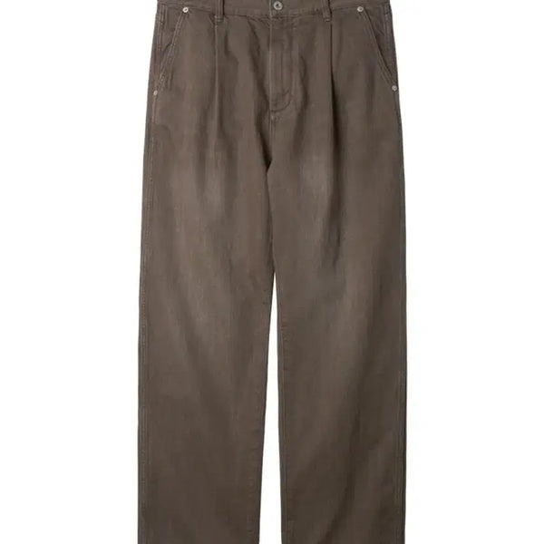 [BUNJANG] Roughside Drape Denim Pants Brown Size 2 / 2)러프사이드 드레이프데님 브라운