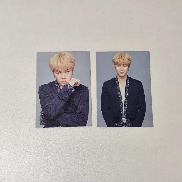 [BUNJANG] BTS Jimin Wings Tour Mini Photocard Bundle Set / 지민 윙파콘 미니포카 2장 일괄 방탄 bts poca pc