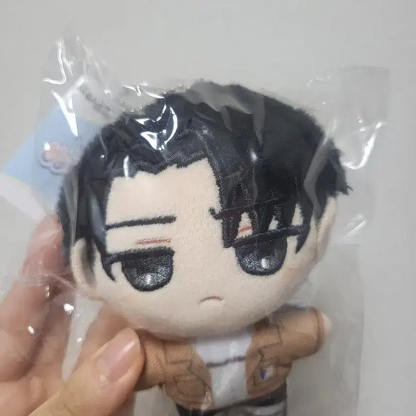 [BUNJANG] Attack on Titan Levi Ackerman Plush Doll / [미개봉 새상품] 진격의 거인 리바이 펄(팔) 인형 누이
