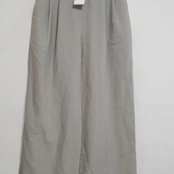 [BUNJANG] Muzak Wide Pintuck Pants (L/Khaki) / 54000원짤)Muzak 와이드 핀턱 팬츠 (L/KAKHI)