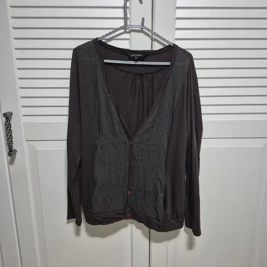 [BUNJANG] Bonie Alex Pleated Cardigan / 보니알렉스 주름 가디건