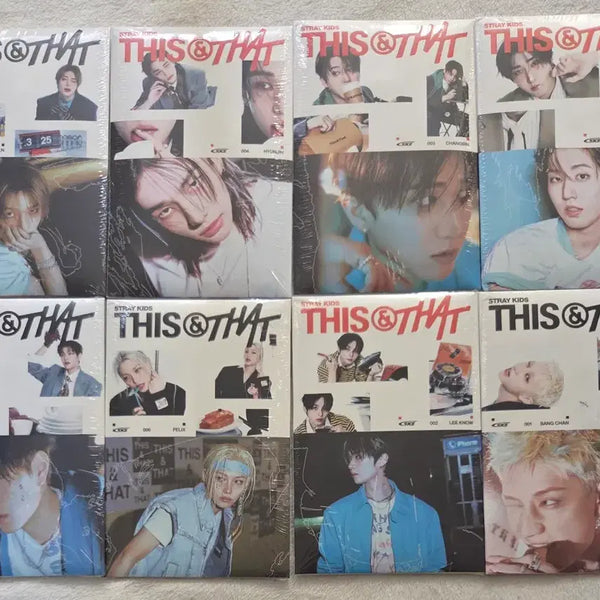 [BUNJANG] Stray Kids This & That (& VER.) Bundle Set Unsealed Album / 현믈 일괄 세트 Stray Kids  스키즈 미니앨범 [THIS & THAT] 디스앤댓  (& VER.) 개인반 미개봉 앨범