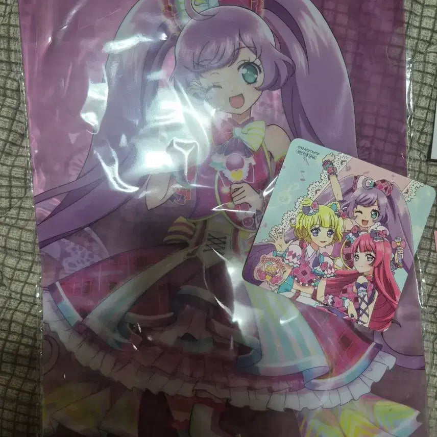 [BUNJANG] PriPara Lala Clear File & Solami Smile Coaster Set / 프리파라 라라 클리어파일 판매합니다.