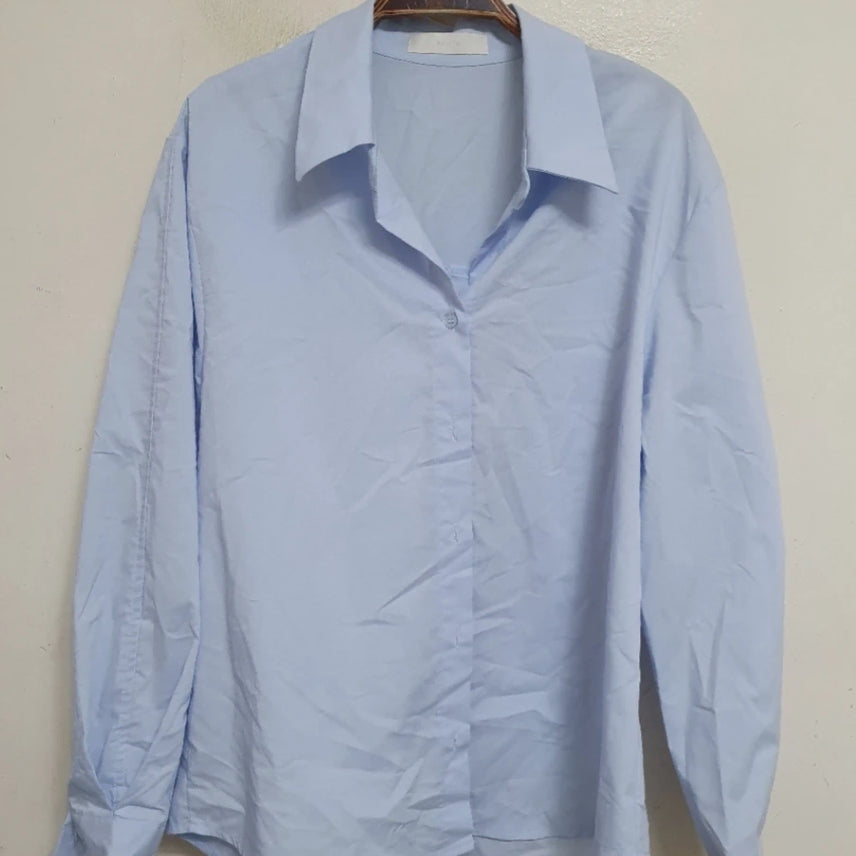 [BUNJANG] Benito Sky Blue Button-Up Shirt / BENITO 하늘색 셔츠