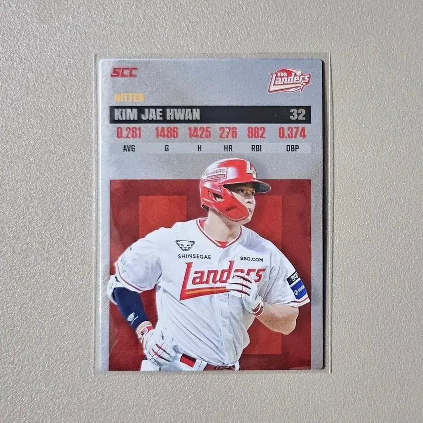 [BUNJANG] 2026 KBO Card Plus Record-Landers Kim Jae-hwan / 2026 KBO카드 플러스 [레코드-랜더스 김재환]