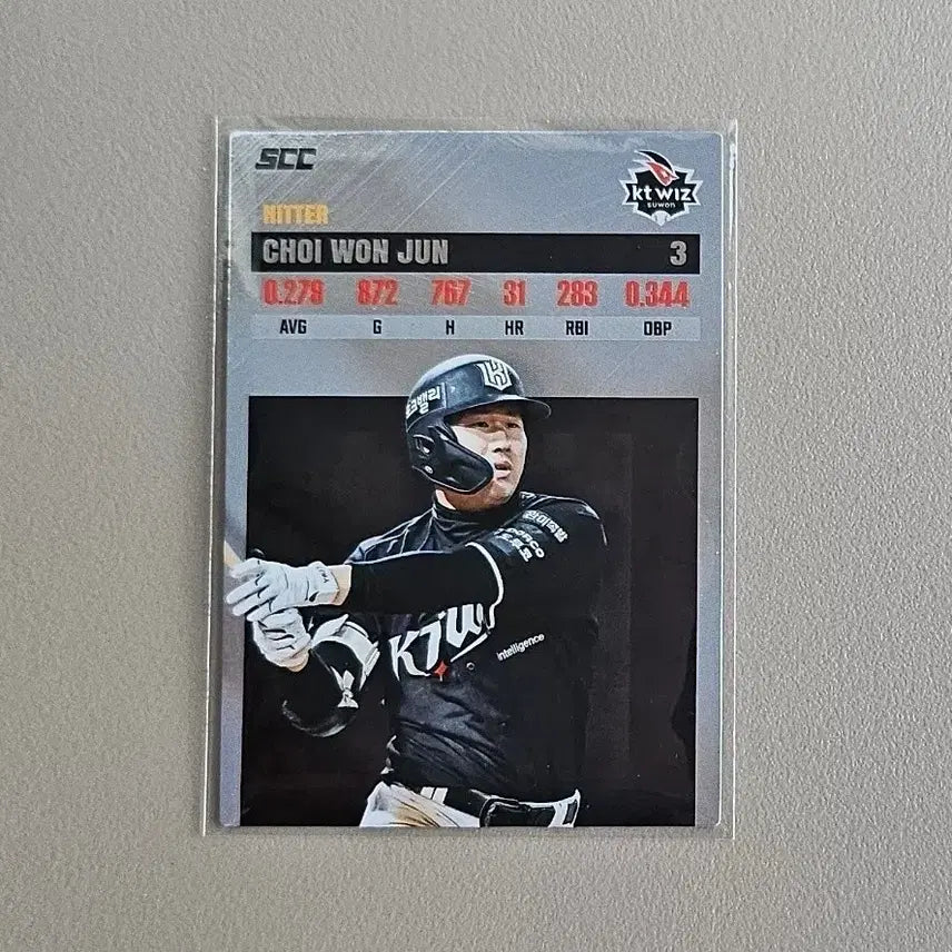 [BUNJANG] KT Wiz Choi Won-jun 2026 KBO Card Plus Record / 2026 KBO카드 플러스 [레코드-KT 최원준]