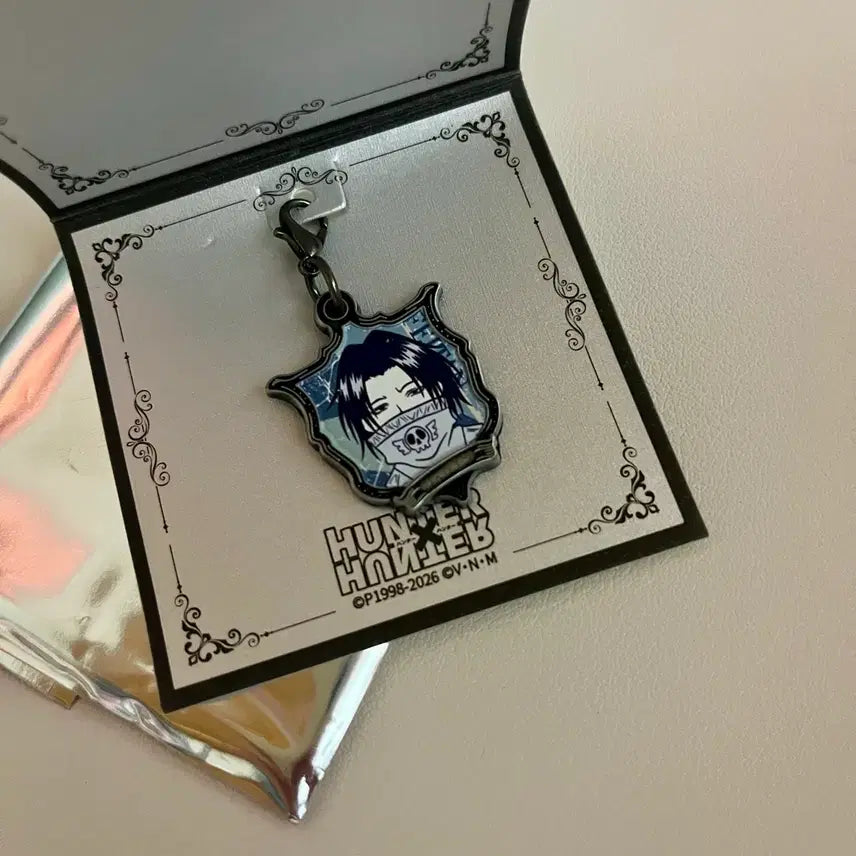[BUNJANG] Hunter x Hunter Feitan Metal Keychain / 헌터헌터 페이탄 메탈 키링