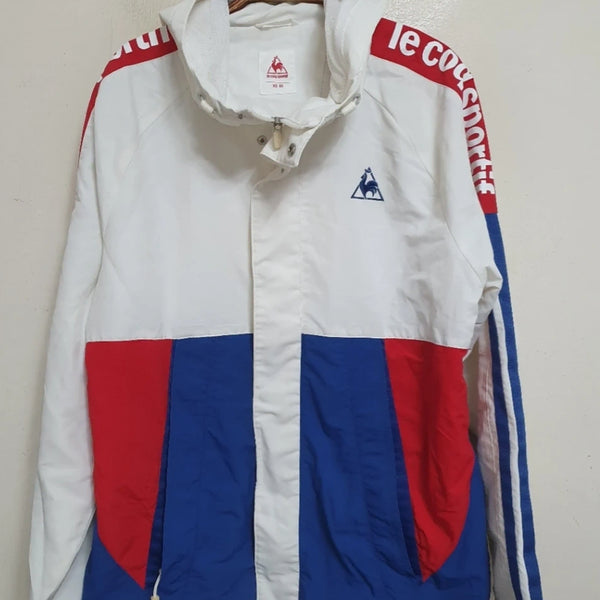 [BUNJANG] Le Coq Sportif Windbreaker Zip-Up Jacket / 르꼬끄 바람막이 점퍼 집업