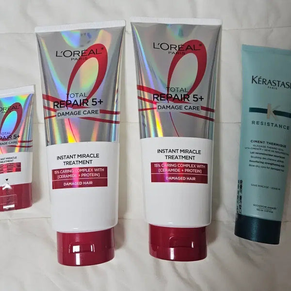 [BUNJANG] Kerastase Ciment Thermique & L'Oreal Total Repair 5+ Large Set / 케라스타즈 시몽테르미크+로레알 신형 토탈리페어5+ 대용량2개