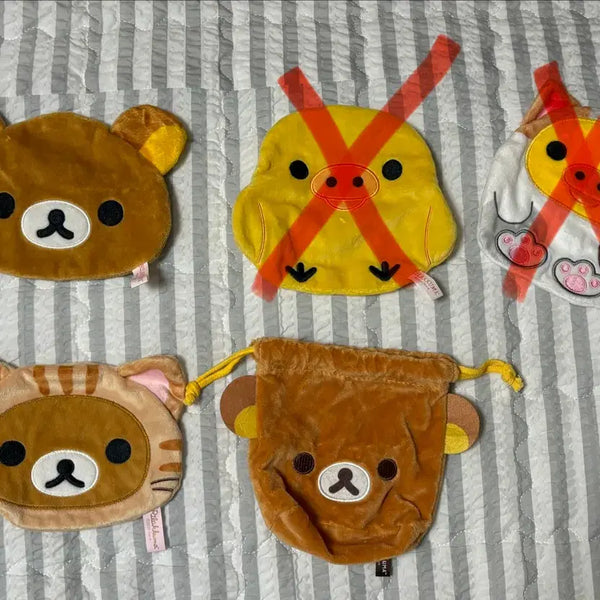 [BUNJANG] Rilakkuma Gacha Pouch / 리락쿠마 가챠 파우치
