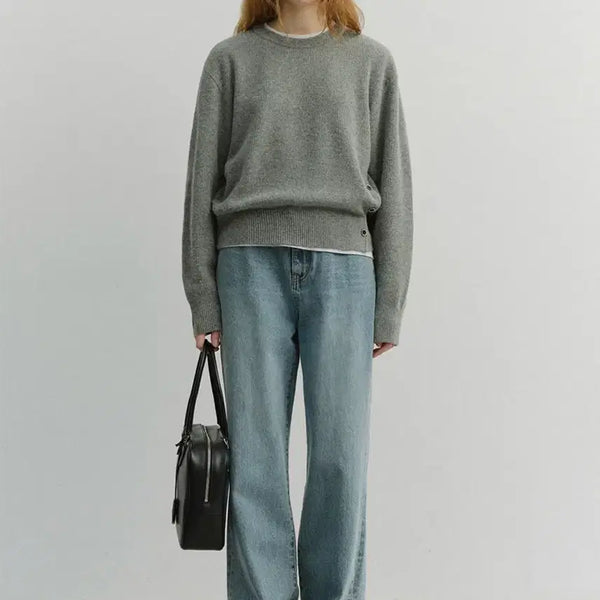[BUNJANG] Dunst Wide Denim Pants (Light Blue) / 던스트 와이드데님팬츠(L, 연청)