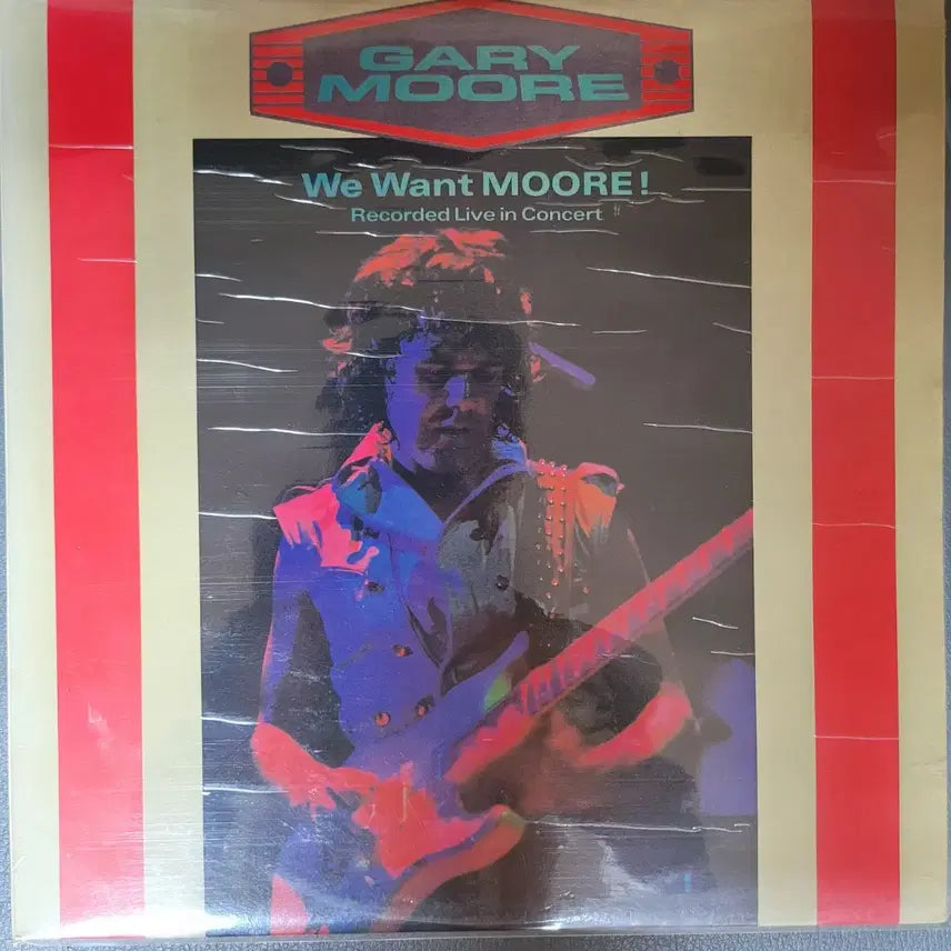 [BUNJANG] Gary Moore Live 2LP Album 'We Want Moore!' / 개리 무어 라이브 2LP 앨범