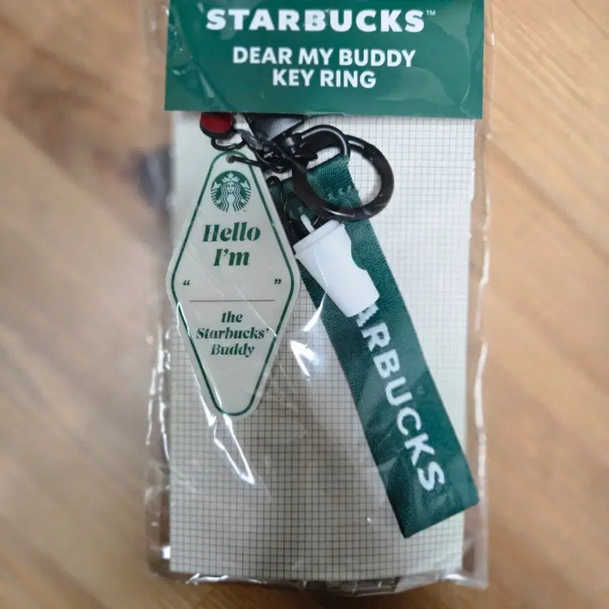[BUNJANG] Starbucks 2024 'Dear My Buddy' Keyring (Sealed) / [미개봉] 스타벅스 24 디어 마이 버디 키링 (24 Dear My Buddy Keyring)