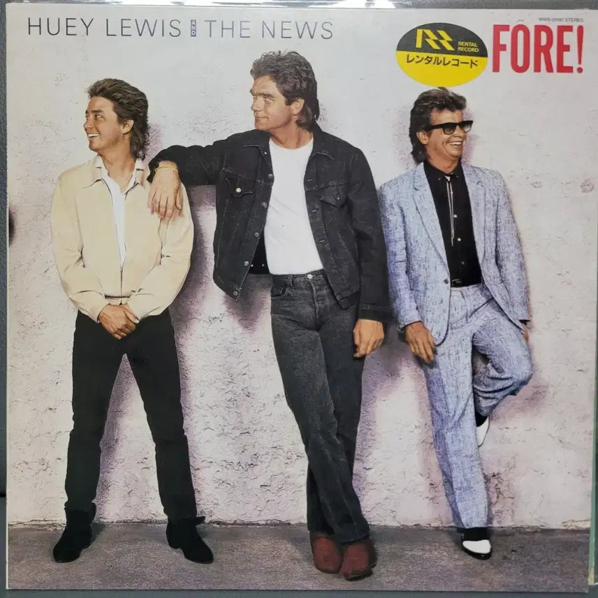 [BUNJANG] Huey Lewis & The News Fore! LP (Import) / (수입LP) 휴이 루이스 앤 더 뉴스 Fore! LP
