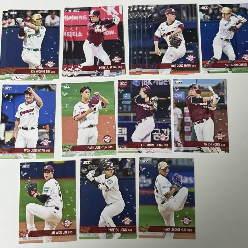 [BUNJANG] KBO Official Collection Card Plus 2026 Kiwoom Heroes Normal Holographic Photocard / Kbo 2026 오피셜 컬렉션 카드 플러스 키움 히어로즈 노멀 홀로 포카 포토카드