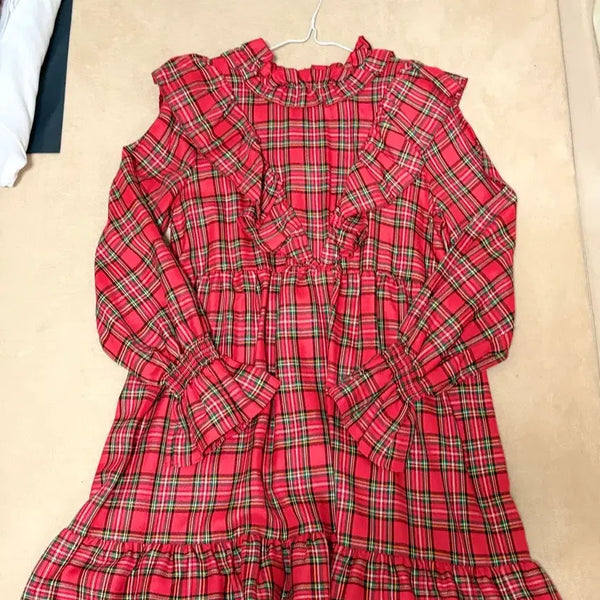 [BUNJANG] Clut Studio Checkered Dress / 클럿스튜디오 clut studio 체크 원피스
