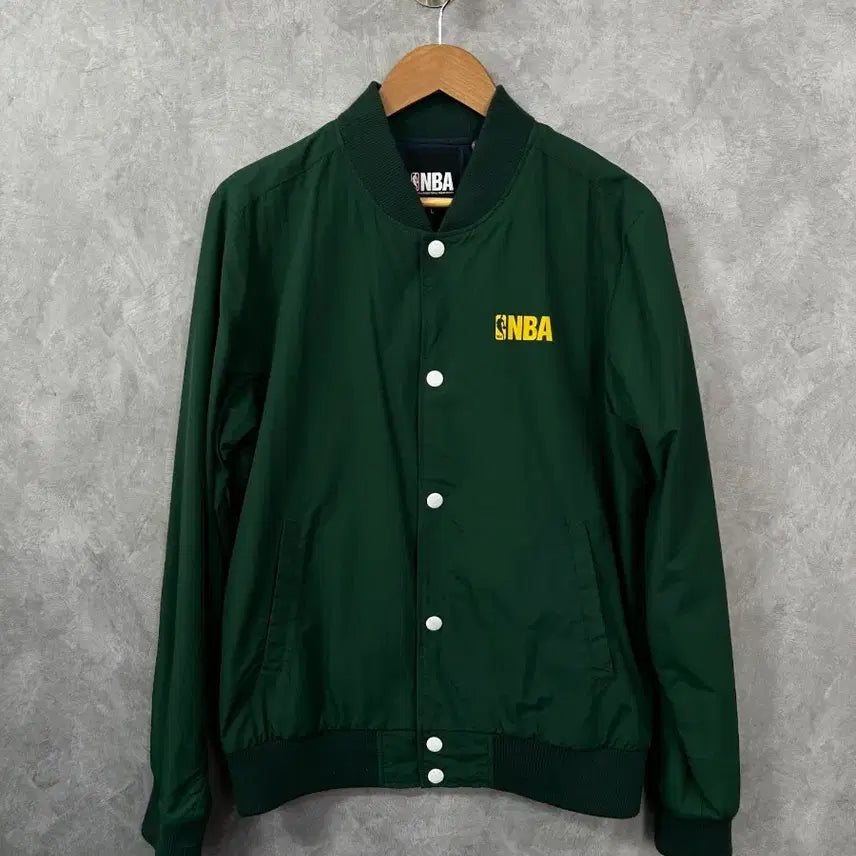 [BUNJANG] NBA Green Baseball Jacket / NBA 자켓 그린 야구점퍼 L 100사이즈