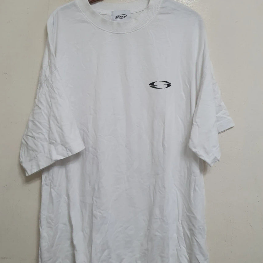 [BUNJANG] GRAILZ White Cotton T-Shirt Size 1 / GRAILZ 화이트 코튼 반팔티 사이즈 1