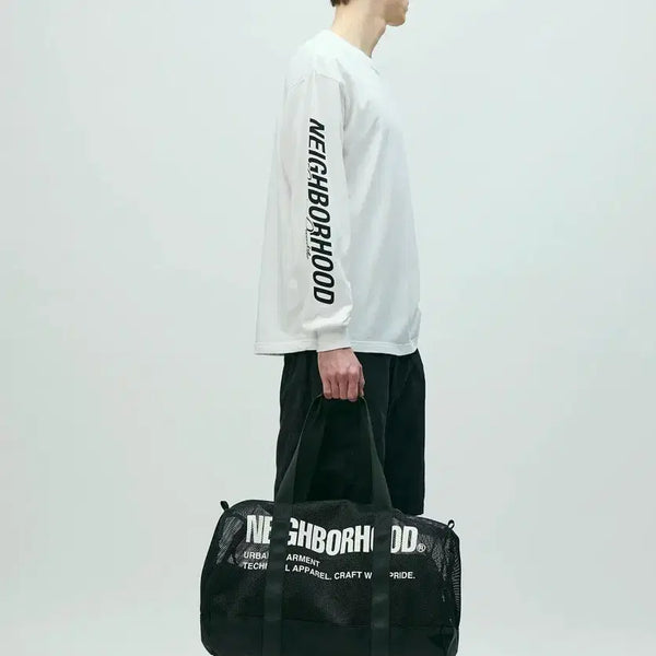 [BUNJANG] Neighborhood Boston Bag (Mesh) / 네이버후드 보스턴 백 (MESH)