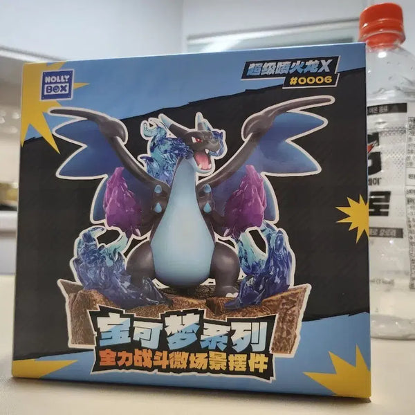 [BUNJANG] Holle Box Pokémon Impact Mega Charizard X Figure / 홀리박스 포켓몬스터 임펙트 피규어 메가리자몽X