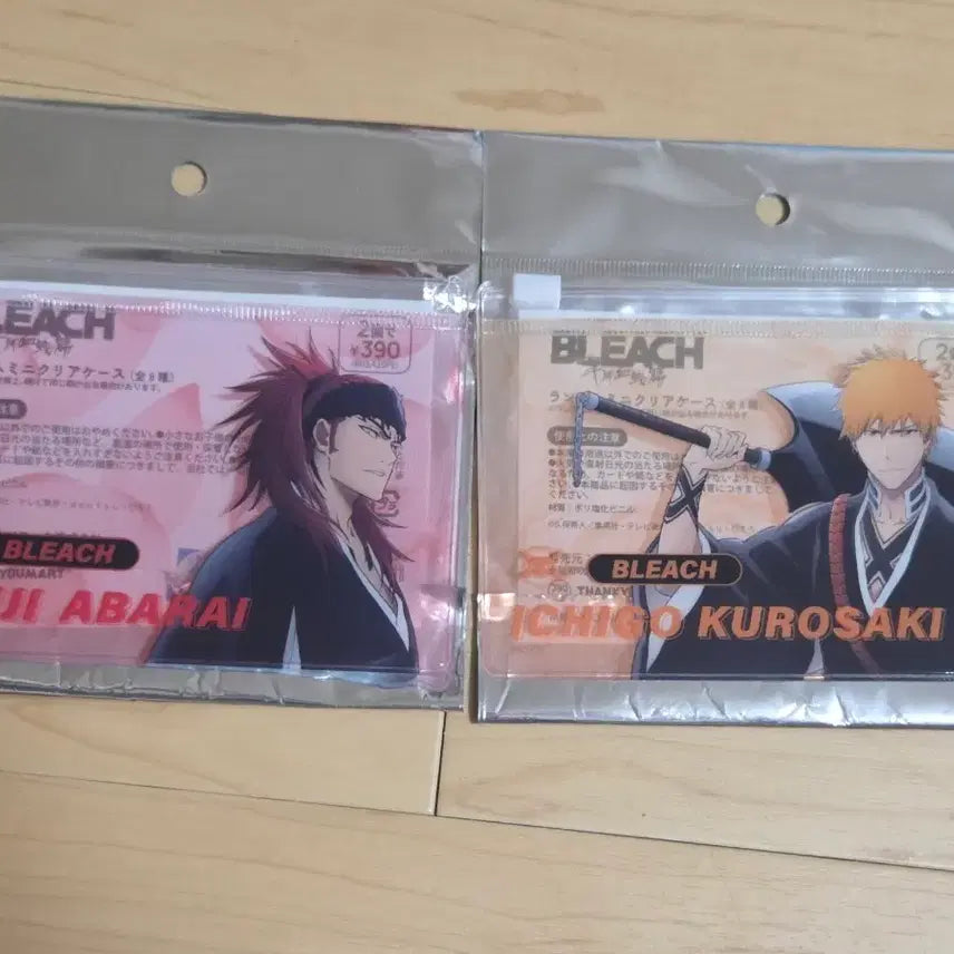 [BUNJANG] Bleach Thank You Mart Ichigo & Renji Pouch / 블리치 땡큐마트 산큐마트  이치고 렌지 파우치