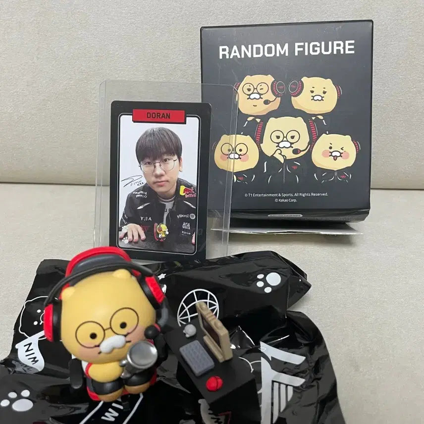 [BUNJANG] T1 x Kakao Friends Choonsik Random Figure / T1 x 카카오프렌즈 춘식이 랜덤 피규어 도란