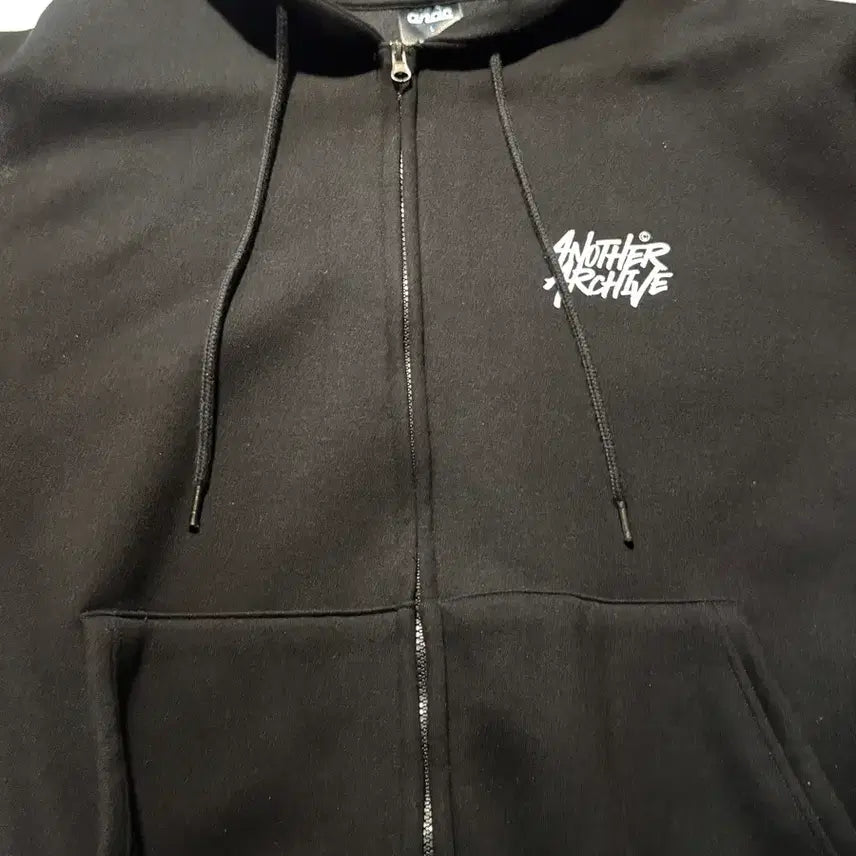 [BUNJANG] Another Archive Zip-Up Hoodie / 어나더아카이브 후드집업