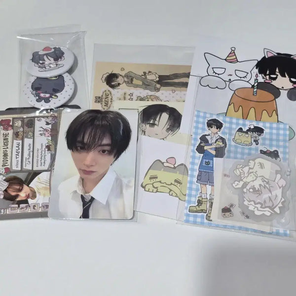 [BUNJANG] BOYNEXTDOOR Taesan Home Pickup Exclusive Photocard Bundle Set / 보이넥스트도어 보넥도 태산 홈 낙온 픽업 현장 구매 특전 포카 및 생카 특전 일괄 양도