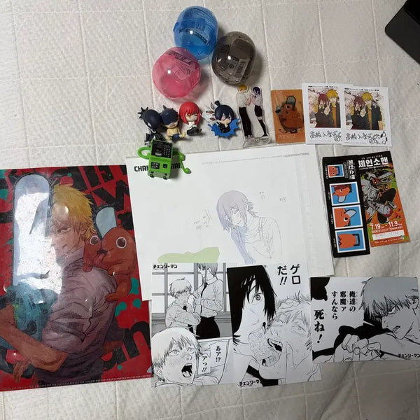[BUNJANG] Chainsaw Man Merchandise Set / 체인소맨 굿즈 세트 팝니다