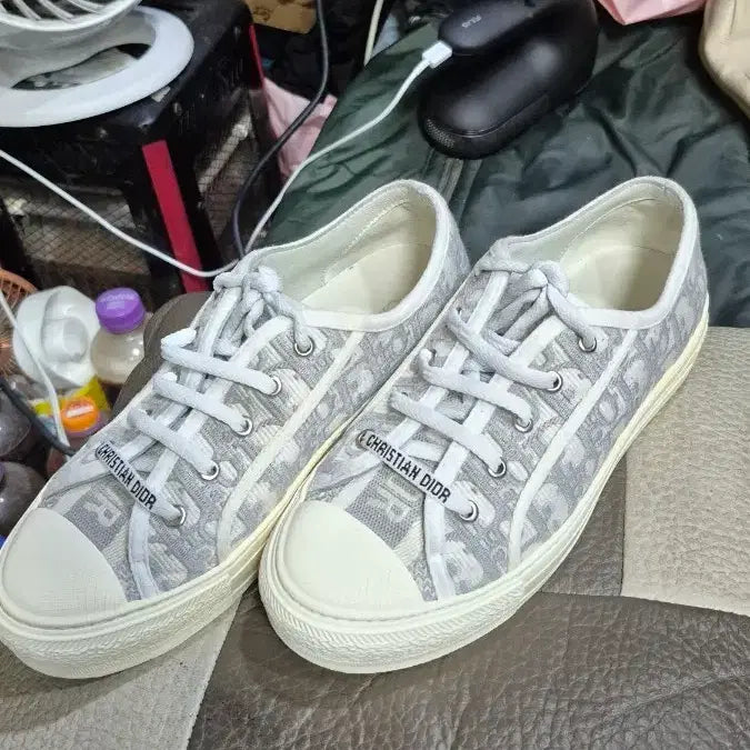 [BUNJANG] Dior Oblique Sneakers / 디올  오블리크  스니커즈 ;최저가~