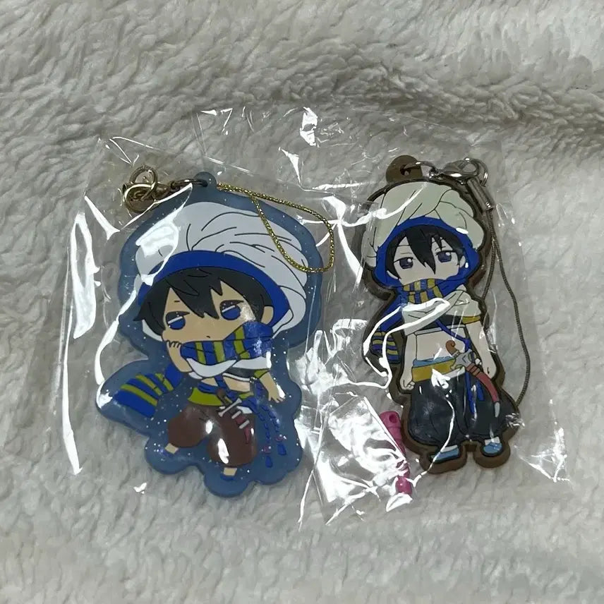[BUNJANG] Free! Nanase Haruka Strap Keychain Bundle Set (Sealed) / 프리! free! 나나세 하루카 스트랩 키링 미개봉 일괄