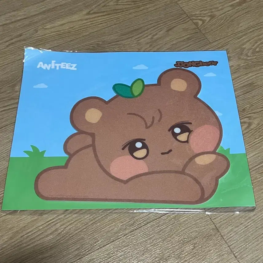 [BUNJANG] ATEEZ Aniteez Jjongbear Mousepad / 에이티즈 애니티즈 쫑베어 마우스패드