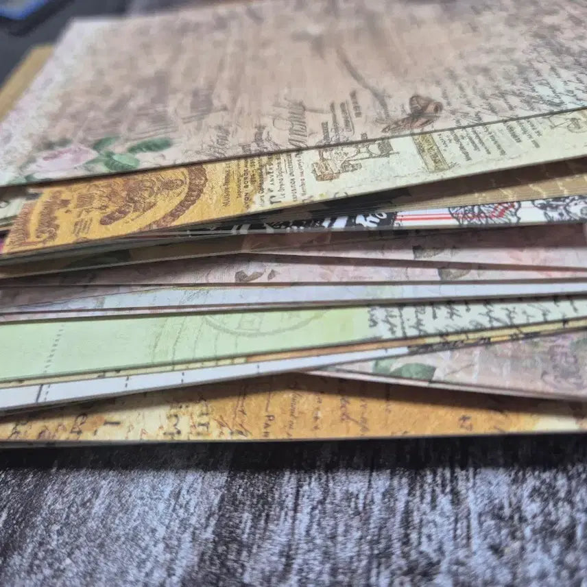 [BUNJANG] Vintage Paper Memo Pads Set / 빈티지 종이 3 (빈티지 떡메 )