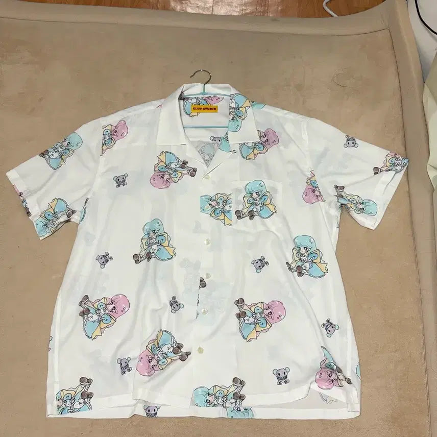 [BUNJANG] Clut Studio Short Sleeve Shirt / 클럿스튜디오 clutstudio 반팔 셔츠